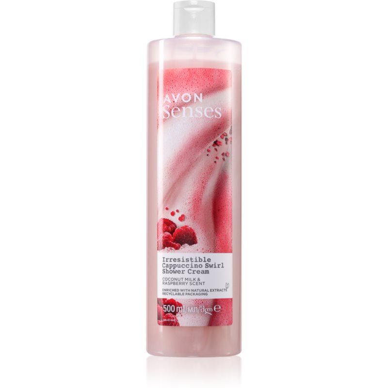 Avon Senses Irresistible Cappuccino Swirl енергизиращ душ крем 500 мл.