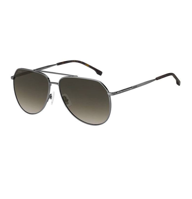 BOSS Слънчеви очила Aviator - Тъмносребрист -