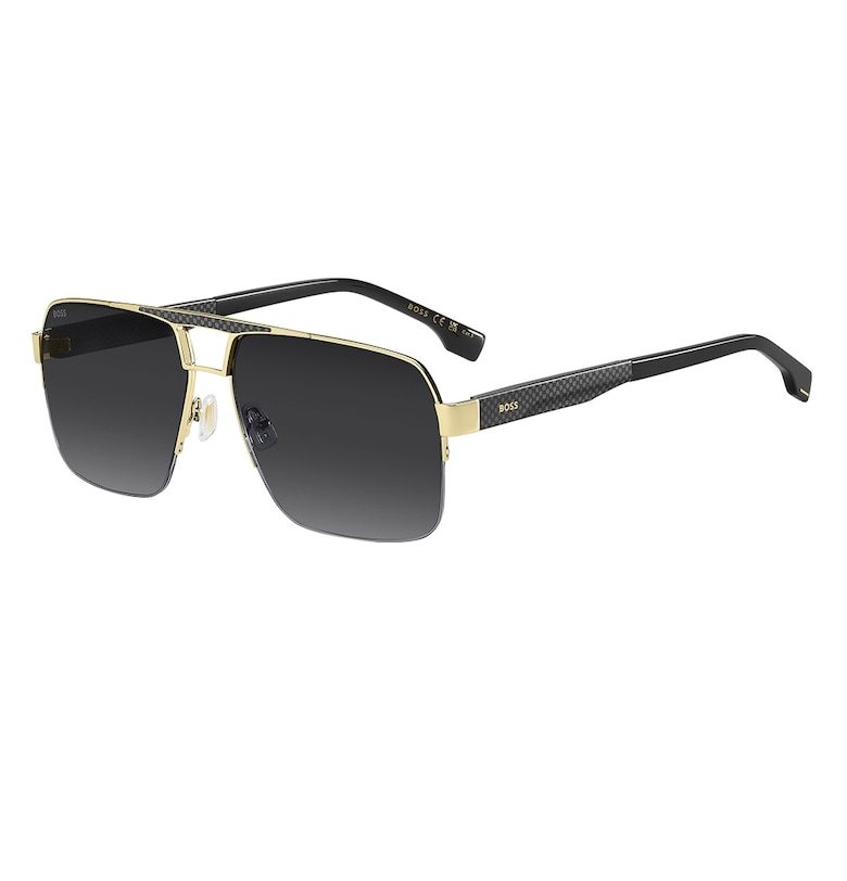 BOSS Слънчеви очила Aviator с градиента - Златист -