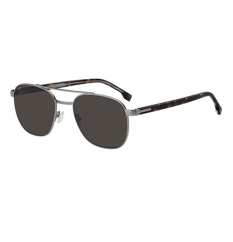 BOSS Слънчеви очила Aviator с лого - Кафяв - Сребрист -