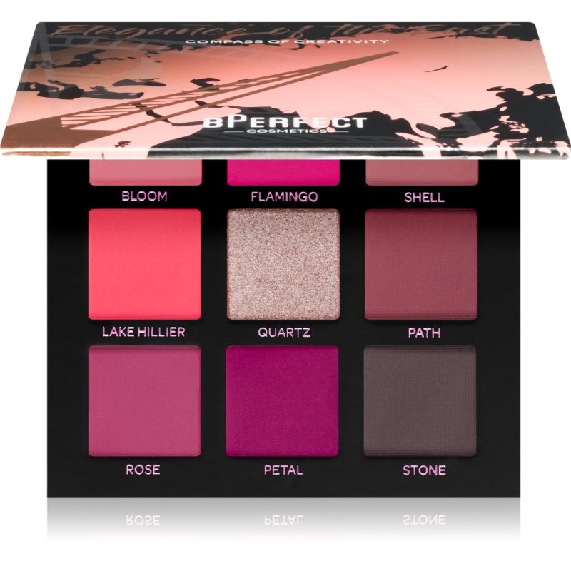 BPerfect Compass of Creativity East Emeralds Palette палитра сенки за очи South Smoulders 110 гр.