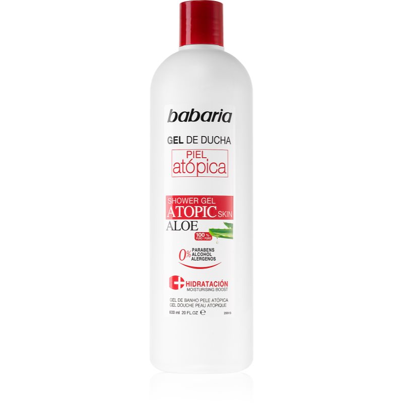 Babaria Aloe Vera душ гел за атопична кожа 600 мл.