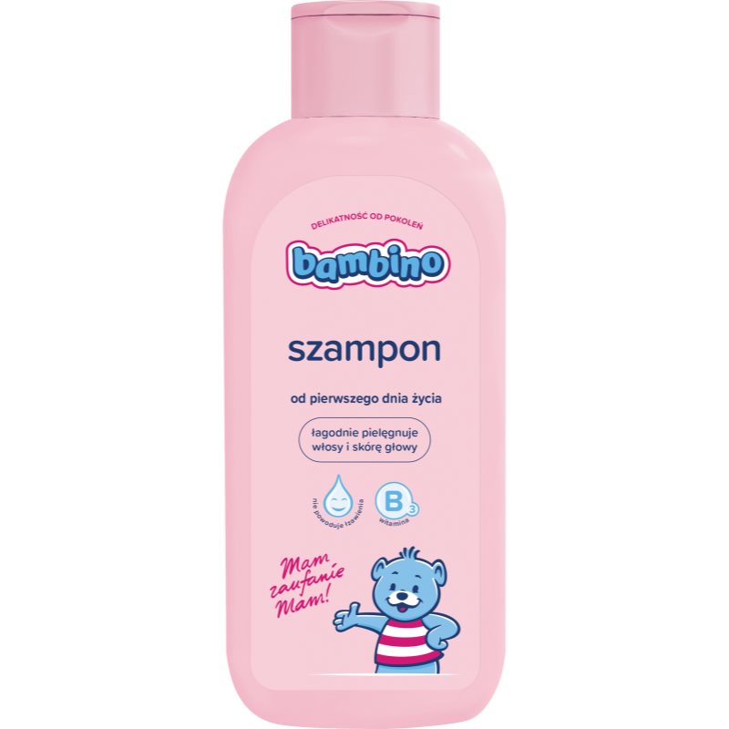 Bambino Baby Shampoo нежен шампоан за деца от раждането им 400 мл.