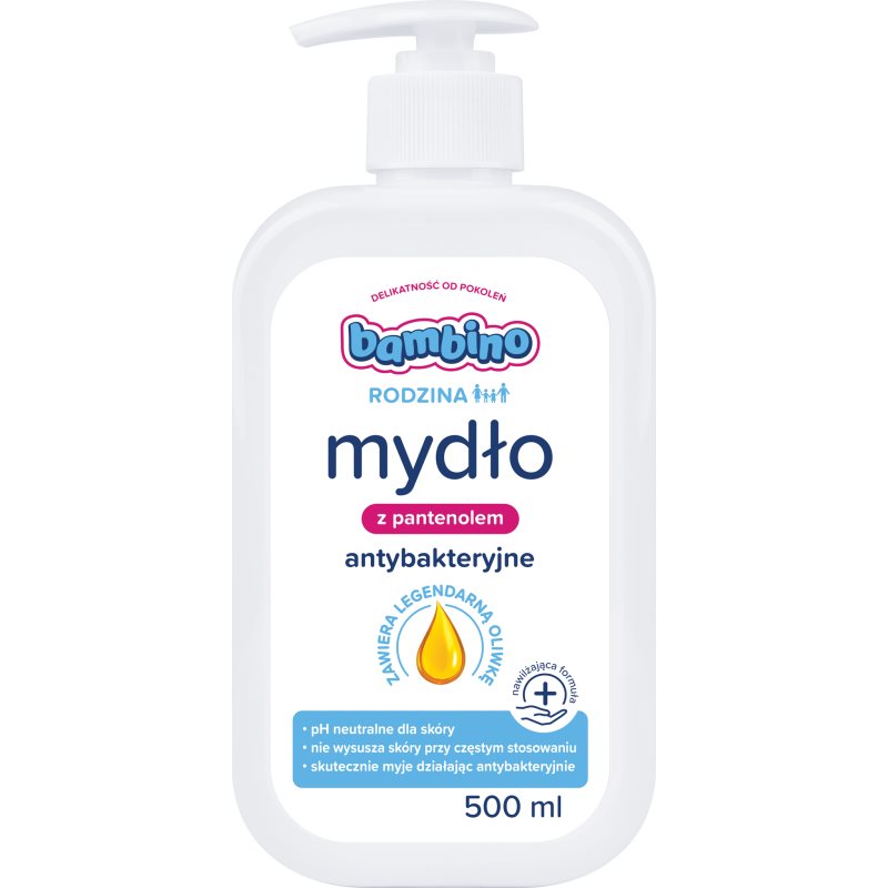 Bambino Family Antibacterial Soap течен сапун за ръце Antibacterial 500 мл. на ниска цена
