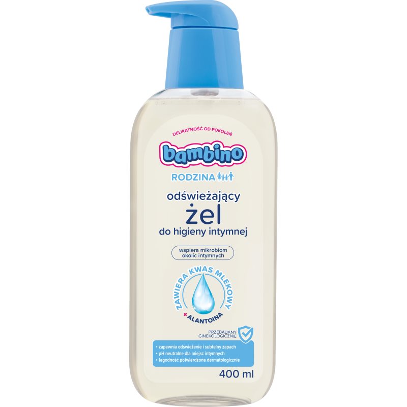 Bambino Family Refreshing Intimate Hygiene Gel освежаващ гел за интимна хигиена 400 мл. на ниска цена