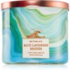 Bath & Body Works Blue Lavender Breeze ароматна свещ 411 гр.