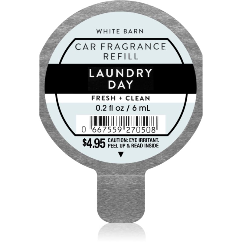 Bath & Body Works Laundry Day aроматизатор за автомобил пълнител 6 мл.