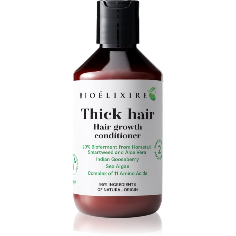 Bioélixire Thick Hair балсам за растеж на косата и укрепване от корените 300 мл.