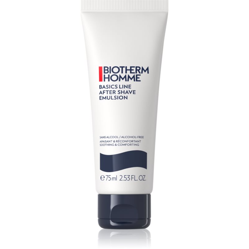 Biotherm Homme Basics Line After Shave Emulsion емулсия за бръснене без алкохол за мъже 75 мл.
