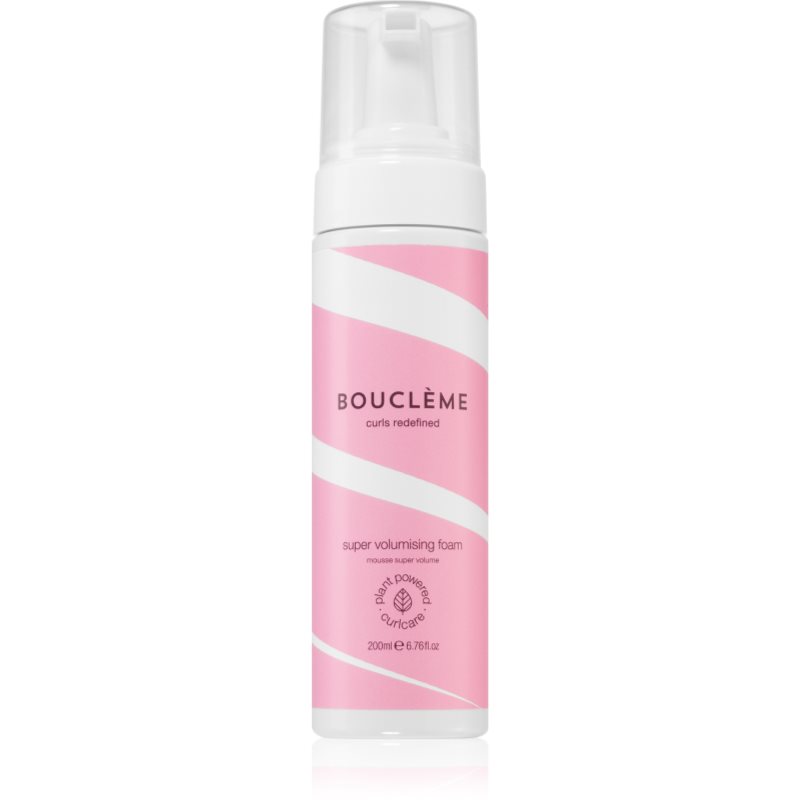 Bouclème Curl Super Volumising Foam стилизираща пяна за фиксиране и оформяне 200 мл.