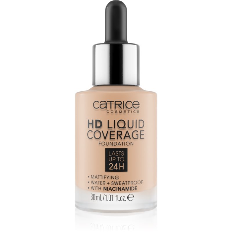 Catrice HD Liquid Coverage фон дьо тен цвят 030 Sand Beige 30 мл. на ниска цена