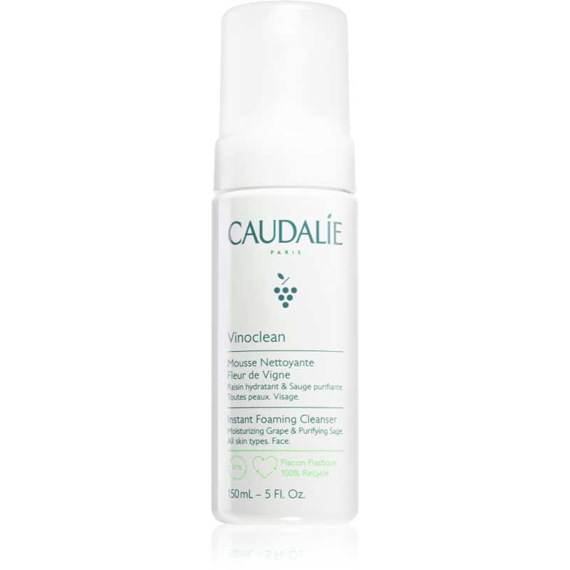 Caudalie Vinoclean почистваща пяна за всички типове кожа на лицето 50 мл. на ниска цена