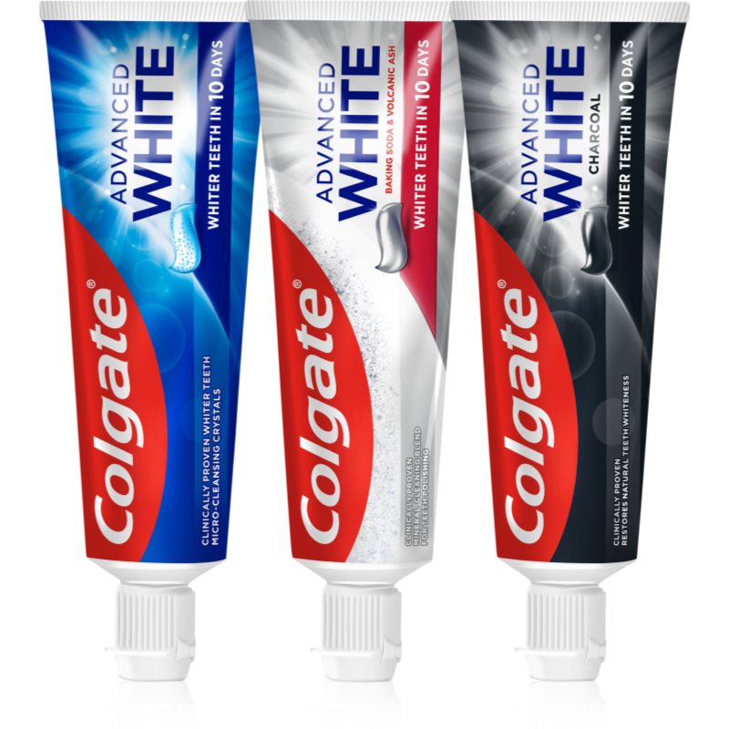 Colgate Advanced White Mix Trio избелваща паста за зъби