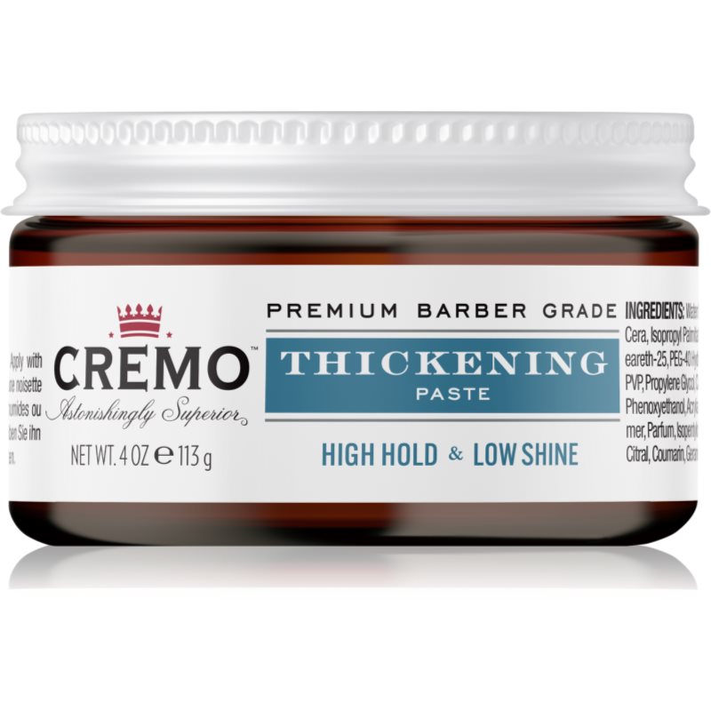 Cremo Hair Styling Paste Thickening стилизираща паста 113 гр.