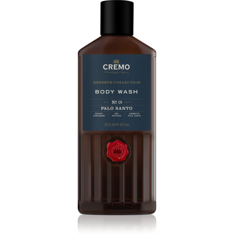 Cremo Reserve Collection Palo Santo енергизиращ душ-гел за мъже 473 мл. на ниска цена