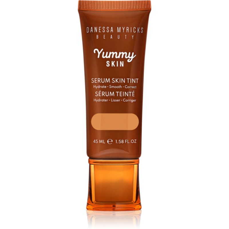 Danessa Myricks Beauty Yummy Skin Serum Skin Tint хидратиращ фон дьо тен с изглаждащ ефект цвят 6 - Medium Skin With Neutral Undertones 45 мл.