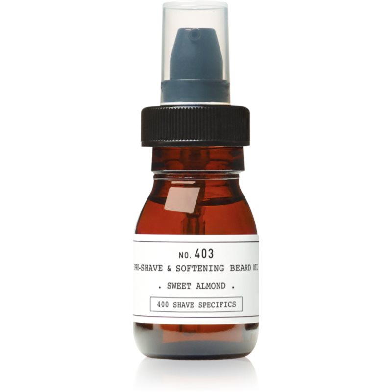 Depot No. 403 Pre-Shave&Softening Beard Oil олио преди бръснене Sweet Almond 30 мл. на ниска цена