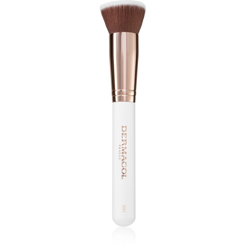 Dermacol Accessories Master Brush by PetraLovelyHair четка за течен фон дьо тен D51 Rose Gold 1 бр.