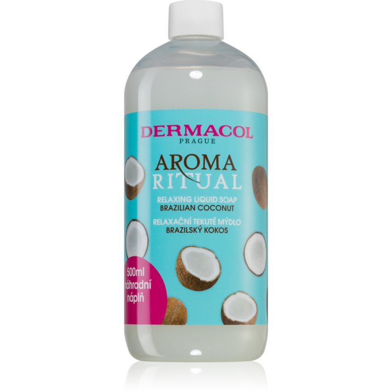 Dermacol Aroma Ritual Brazilian Coconut течен сапун пълнител 500 мл.
