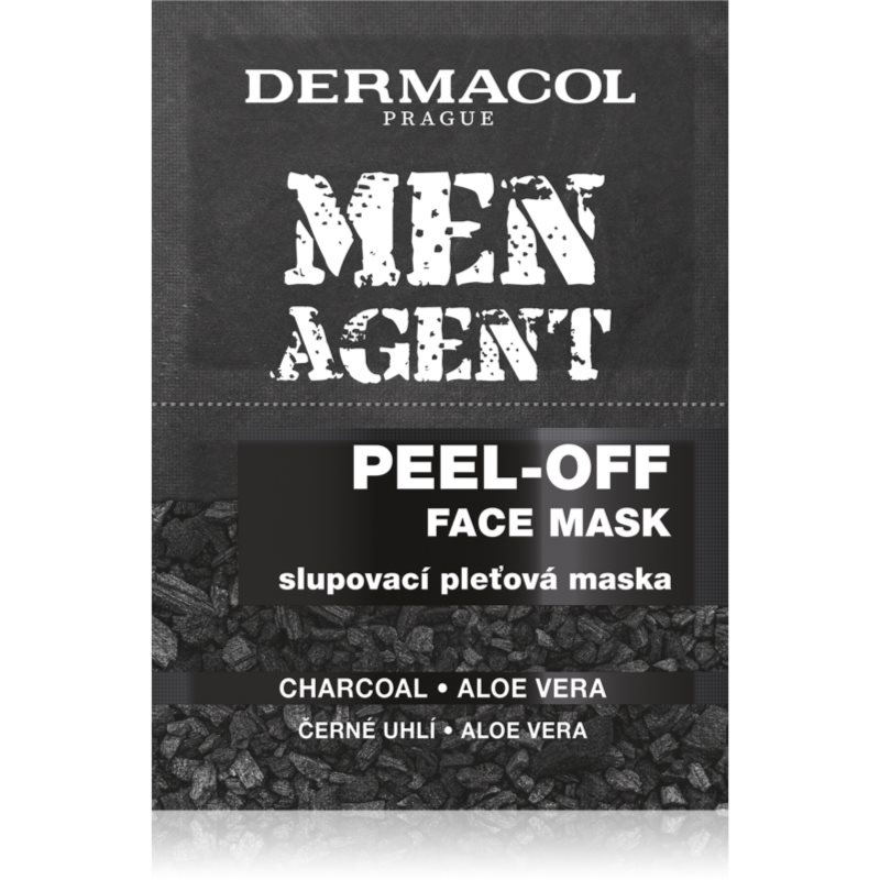 Dermacol Men Agent отлепяща се маска против черни точки с активен въглен за мъже 15 мл.