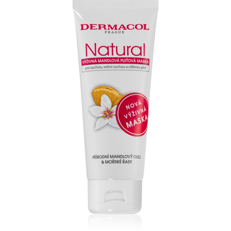 Dermacol Natural подхранваща маска - крем за чувствителна много суха кожа 100 мл.