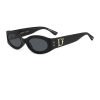 Овални слънчеви очила с лого Dsquared2