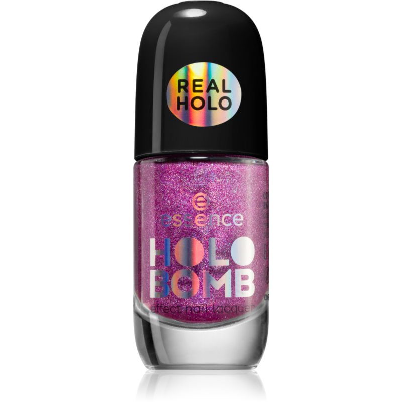 Essence HOLO BOMB лак за нокти с холографичен ефект цвят 02 - Holo Moly 11 мл.