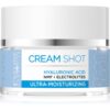 Eveline Cosmetics Cream Shot Hyaluronic Acid интензивен хидратиращ крем за суха или много суха кожа 50 мл.