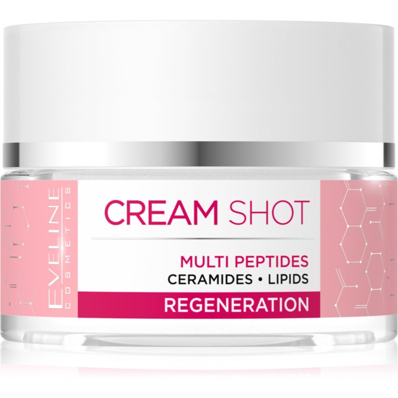 Eveline Cosmetics Cream Shot Multi Peptides регенериращ крем против признаци на стареене 50 мл.