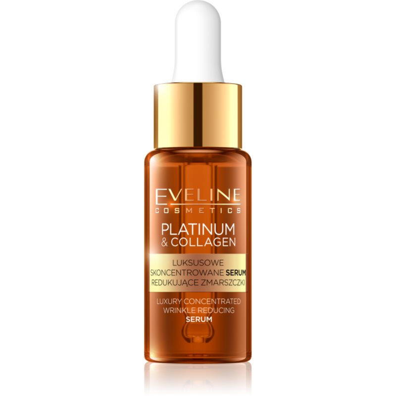 Eveline Cosmetics Platinum & Collagen концентриран серум против бръчки 18 мл.