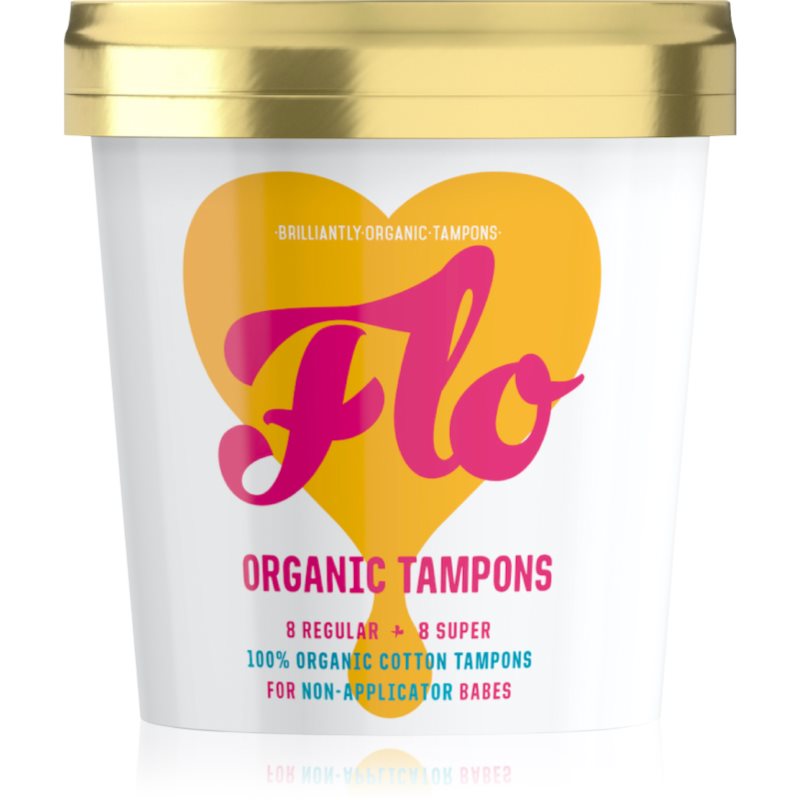 FLO Organic Tampons тампони 16 бр.