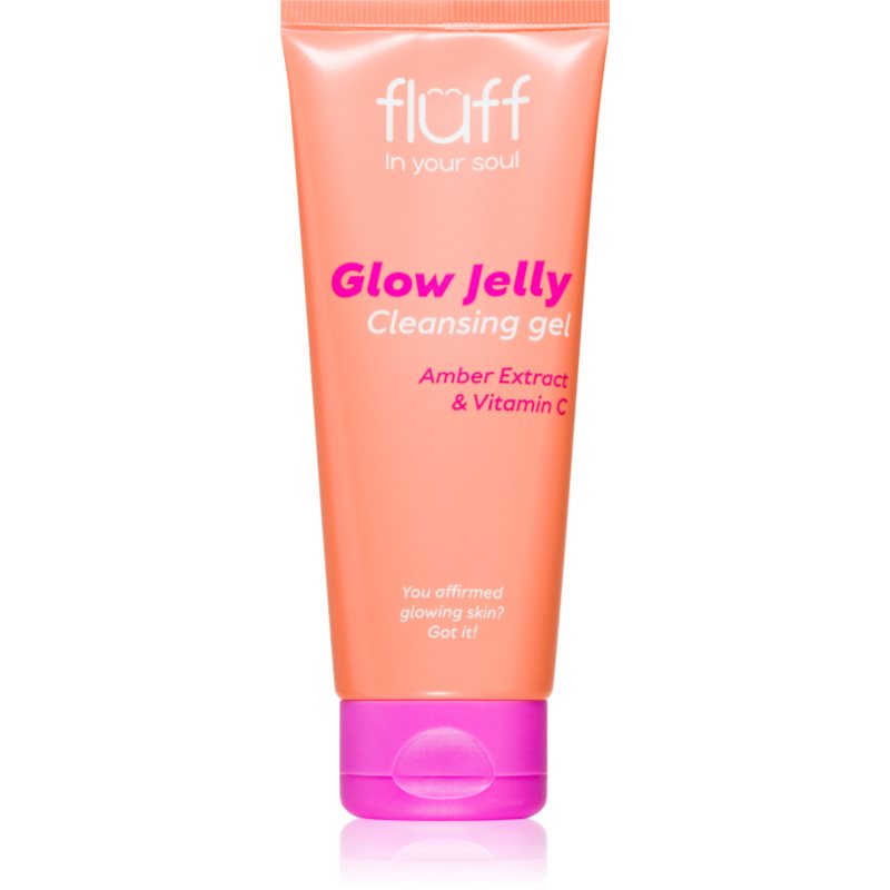 Fluff Glow Jelly почистващ гел за лице с витамин С 100 мл.