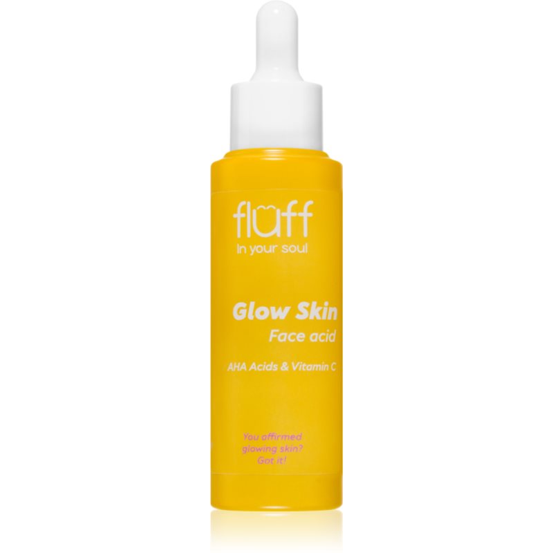 Fluff Glow Skin изглаждащ пилинг за лице с витамин С 40 мл.