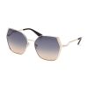 Овални слънчеви очила с декоративни камъни GUESS
