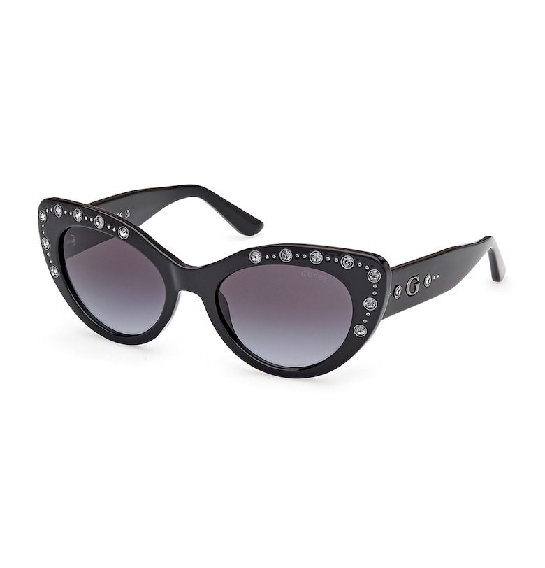 GUESS Слънчеви очила Cat-Eye с декоративни камъни