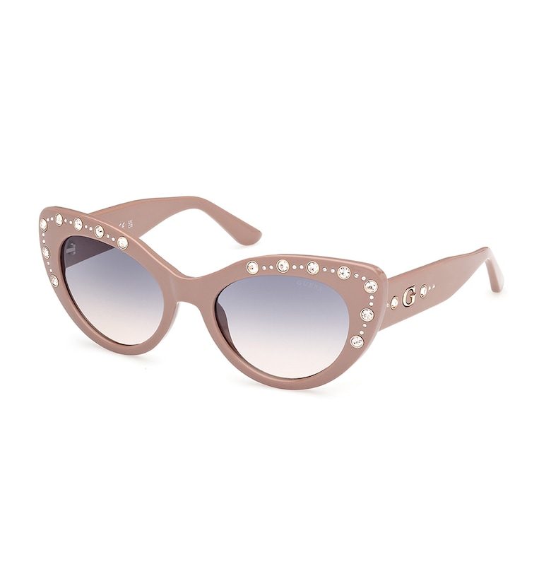 GUESS Слънчеви очила Cat-Eye с декоративни камъни