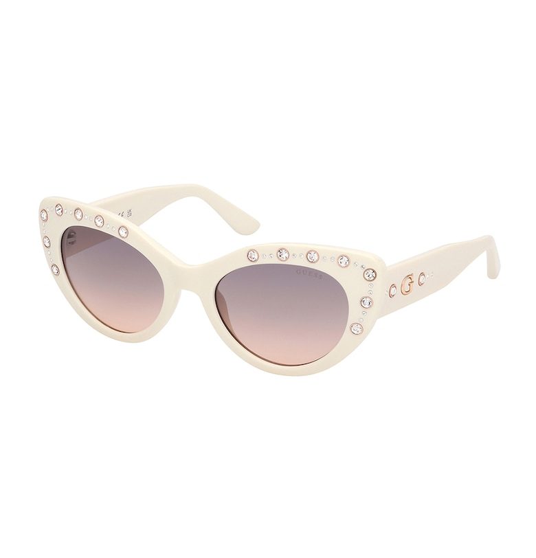 GUESS Слънчеви очила Cat-Eye с декоративни камъни