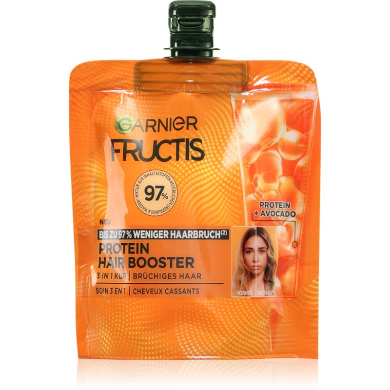 Garnier Fructis Protein Hair Booster възстановяваща маска за увредена коса 60 мл. на ниска цена