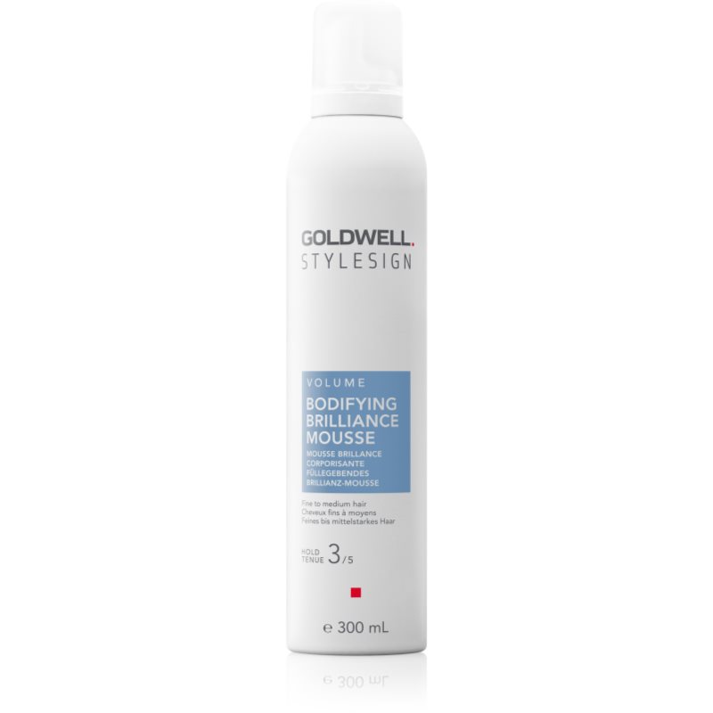 Goldwell StyleSign Bodifying Brilliance Mousse пяна за обем за коса за сияен блясък 300 мл.