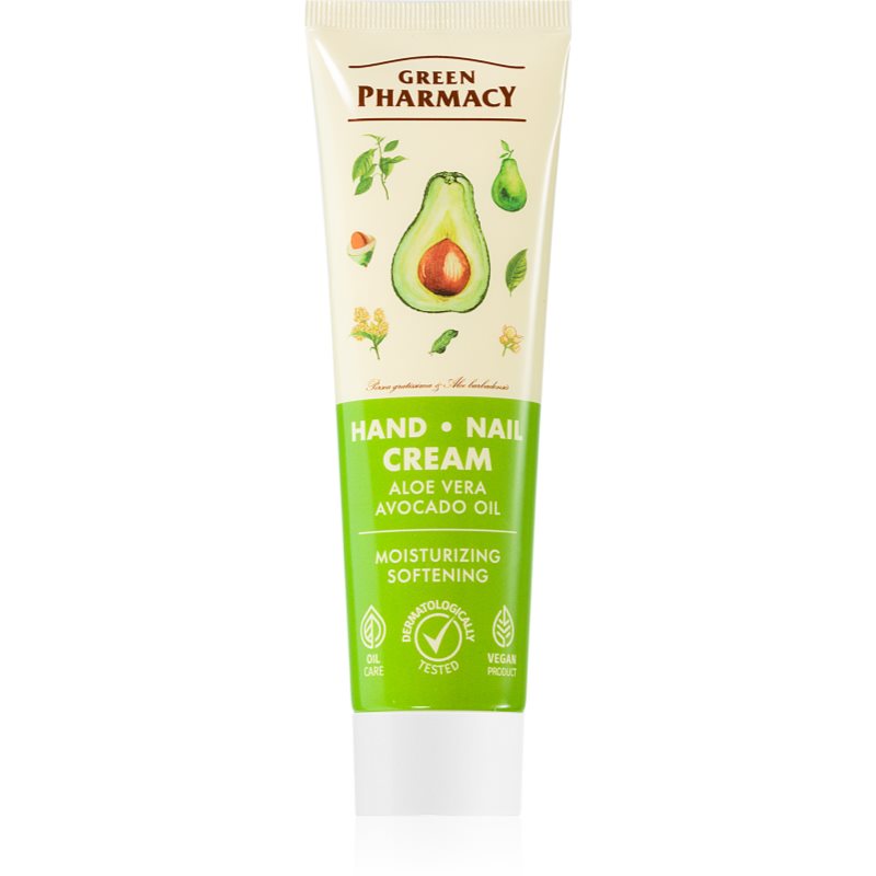 Green Pharmacy Aloe Hand Cream хидратиращ и овлажняващ крем за ръце и нокти 100 мл.