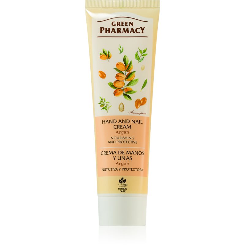 Green Pharmacy Argan Hand Cream подхранващ крем за ръце и нокти 100 мл.