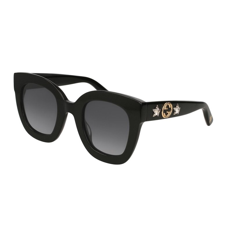 Gucci Слънчеви очила с масивен дизайн