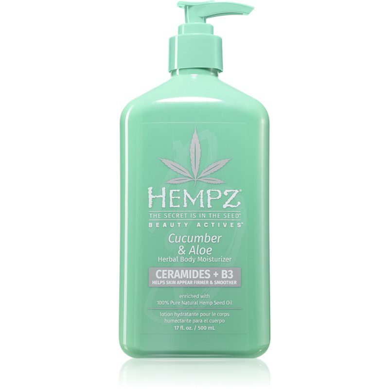 HEMPZ Cucumber & Aloe крем за тяло 500 мл. на ниска цена