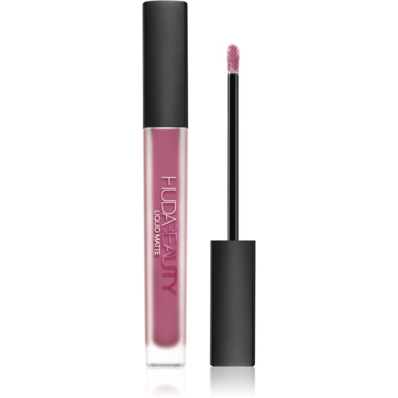 Huda Beauty Liquid Matte Lipstick Ultra-Comfort дълготрайно червило с матиращ ефект цвят Muse 4