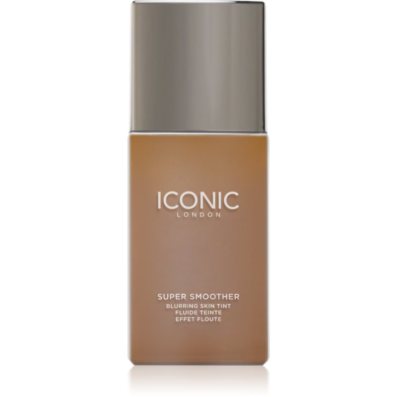 ICONIC London Super Smoother Blurring Skin Tint лек хидратиращ фон дьо тен цвят Warm Deep 30 мл.
