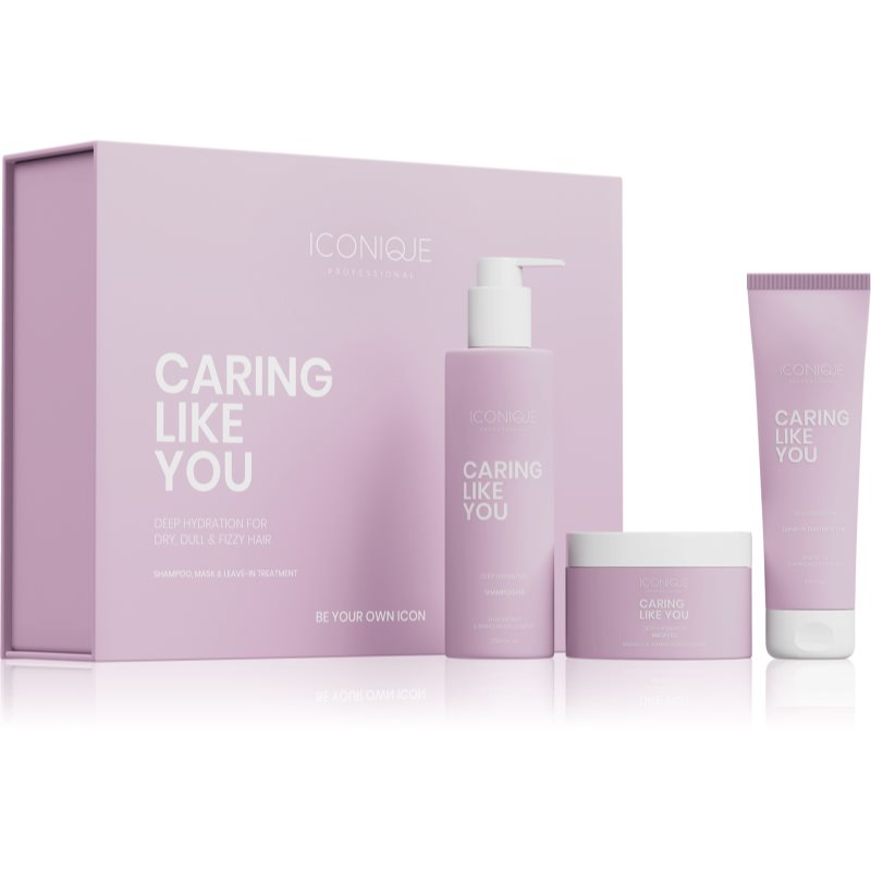 ICONIQUE Professional CARING LIKE YOU Deep Hydration Set комплект за суха и увредена коса