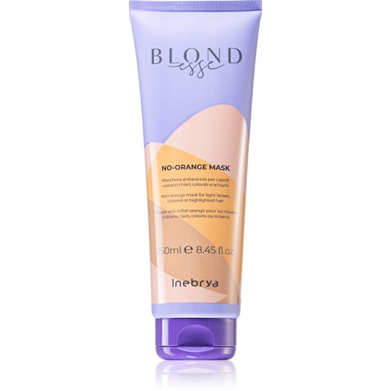 Inebrya BLONDesse No-Orange Mask маска за коса неутрализиращ кафеникавите оттенъци 250 мл.