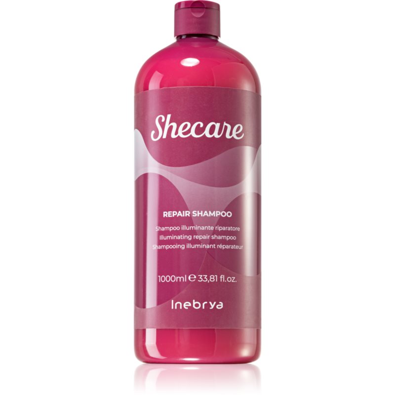 Inebrya Shecare Repair Shampoo шампоан за блясък за увредена коса 1000 мл.