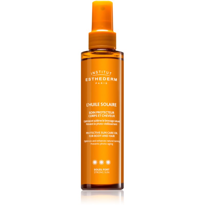 Institut Esthederm Adaptasun Sun Care Oil Extreme Sun слънцезащитно олио за тяло и коса с висока UV защита 150 мл.