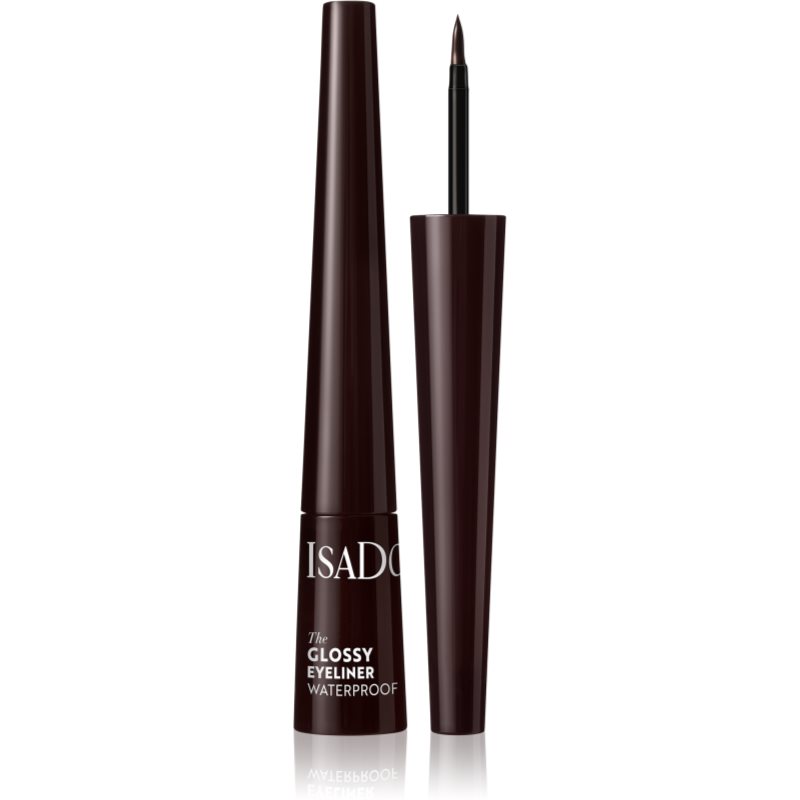 IsaDora Glossy Eyeliner водоустойчива очна линия цвят 42 Dark Brown 2